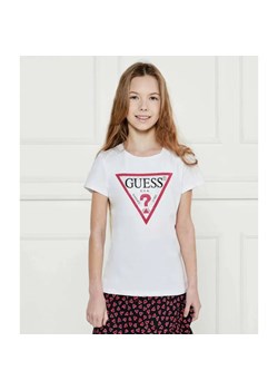 Guess T-shirt | Regular Fit ze sklepu Gomez Fashion Store w kategorii Bluzki dziewczęce - zdjęcie 184297881