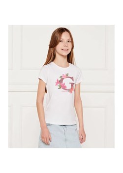 Guess T-shirt | Regular Fit ze sklepu Gomez Fashion Store w kategorii Bluzki dziewczęce - zdjęcie 184297892