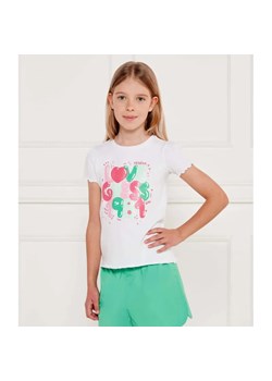 Guess T-shirt | Regular Fit ze sklepu Gomez Fashion Store w kategorii Bluzki dziewczęce - zdjęcie 184297910