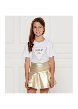 Guess T-shirt | Regular Fit ze sklepu Gomez Fashion Store w kategorii Bluzki dziewczęce - zdjęcie 184297923