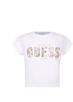 Guess T-shirt | Regular Fit ze sklepu Gomez Fashion Store w kategorii Bluzki dziewczęce - zdjęcie 184297930