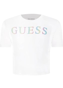 Guess T-shirt | Regular Fit ze sklepu Gomez Fashion Store w kategorii Bluzki dziewczęce - zdjęcie 184297932