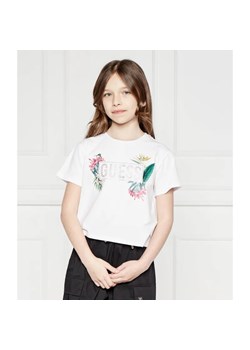 Guess T-shirt | Regular Fit ze sklepu Gomez Fashion Store w kategorii Bluzki dziewczęce - zdjęcie 184297933