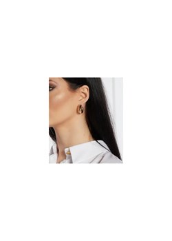 TORY BURCH Kolczyki Essential hoop ze sklepu Gomez Fashion Store w kategorii Kolczyki - zdjęcie 184298312