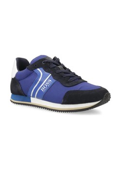 BOSS Kidswear Sneakersy | z dodatkiem skóry ze sklepu Gomez Fashion Store w kategorii Buty sportowe dziecięce - zdjęcie 184298410