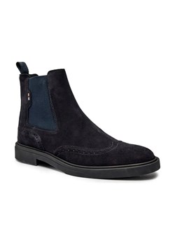 BOSS BLACK Skórzane sztyblety Calev_Cheb ze sklepu Gomez Fashion Store w kategorii Buty zimowe męskie - zdjęcie 184298670