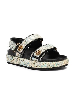 TORY BURCH Sandały KIRA | z dodatkiem skóry ze sklepu Gomez Fashion Store w kategorii Sandały damskie - zdjęcie 184298731
