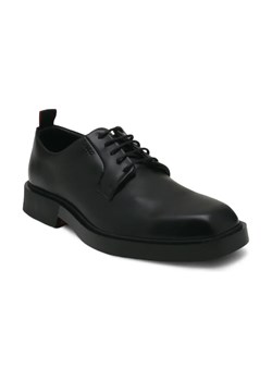 HUGO Skórzane derby Iker ze sklepu Gomez Fashion Store w kategorii Buty eleganckie męskie - zdjęcie 184298774