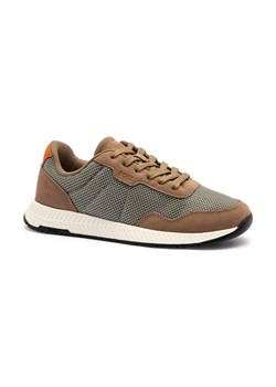 BOSS BLACK Sneakersy Titanium_Runn_mebisd | z dodatkiem skóry ze sklepu Gomez Fashion Store w kategorii Buty sportowe męskie - zdjęcie 184298970