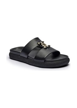 Aigner Skórzane klapki ze sklepu Gomez Fashion Store w kategorii Klapki damskie - zdjęcie 184298984