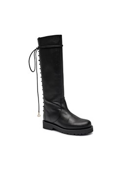 TWINSET Skórzane kozaki ze sklepu Gomez Fashion Store w kategorii Kozaki damskie - zdjęcie 184299030