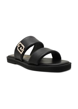 Liu Jo Skórzane klapki IMAN 01 ze sklepu Gomez Fashion Store w kategorii Klapki damskie - zdjęcie 184299034