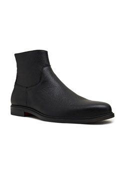 HUGO Skórzane buty Kerr_cheb ze sklepu Gomez Fashion Store w kategorii Buty zimowe męskie - zdjęcie 184299064