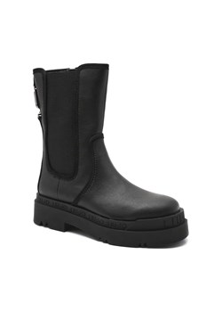 Liu Jo Sztyblety LOVE 25 | z dodatkiem skóry ze sklepu Gomez Fashion Store w kategorii Botki - zdjęcie 184299100