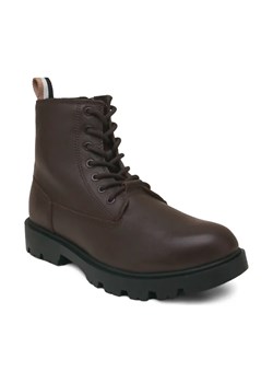 BOSS BLACK Skórzane trapery Adley ze sklepu Gomez Fashion Store w kategorii Buty zimowe męskie - zdjęcie 184299282