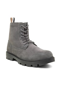 BOSS BLACK Skórzane trapery Adley ze sklepu Gomez Fashion Store w kategorii Buty zimowe męskie - zdjęcie 184299392