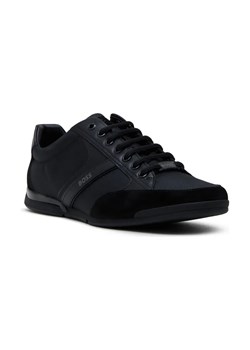 BOSS BLACK Sneakersy Saturn_Lowp | z dodatkiem skóry ze sklepu Gomez Fashion Store w kategorii Buty sportowe męskie - zdjęcie 184299441