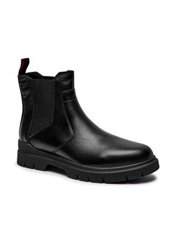 HUGO Skórzane sztyblety Ryan ze sklepu Gomez Fashion Store w kategorii Buty zimowe męskie - zdjęcie 184299510