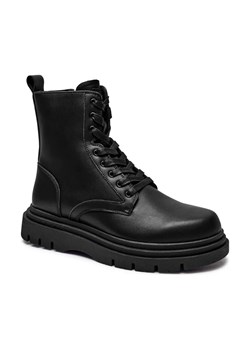 Armani Exchange Skórzane buty wysokie ENGLISH ze sklepu Gomez Fashion Store w kategorii Buty zimowe męskie - zdjęcie 184299641