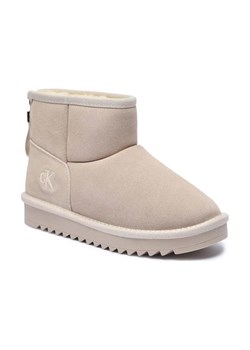 Calvin Klein Jeans Skórzane śniegowce ze sklepu Gomez Fashion Store w kategorii Buty zimowe dziecięce - zdjęcie 184299742