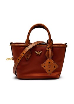 MCM Kuferek AREN | z dodatkiem skóry ze sklepu Gomez Fashion Store w kategorii Kuferki - zdjęcie 184299831