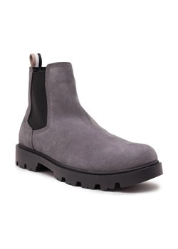 BOSS BLACK Skórzane sztyblety Adley ze sklepu Gomez Fashion Store w kategorii Buty zimowe męskie - zdjęcie 184299901