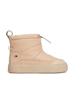 Tommy Hilfiger Śniegowce Flag Nylon Mini Snowboot | z dodatkiem skóry ze sklepu Gomez Fashion Store w kategorii Śniegowce damskie - zdjęcie 184299910