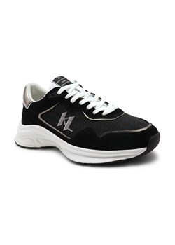 Karl Lagerfeld Sneakersy LUX FINESSE | z dodatkiem skóry ze sklepu Gomez Fashion Store w kategorii Buty sportowe męskie - zdjęcie 184300072