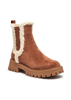 Michael Kors Skórzane sztyblety ASHER | shearling ze sklepu Gomez Fashion Store w kategorii Botki - zdjęcie 184300163