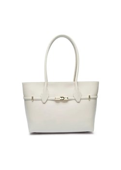 Furla Skórzana shopperka Furla Goccia ze sklepu Gomez Fashion Store w kategorii Torby Shopper bag - zdjęcie 184300271