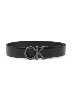 Calvin Klein Skórzany pasek ADJ/REV CK METAL DIAGONAL 35MM ze sklepu Gomez Fashion Store w kategorii Paski męskie - zdjęcie 184300301