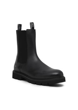 Karl Lagerfeld Skórzane sztyblety TROUPE MENS ze sklepu Gomez Fashion Store w kategorii Buty zimowe męskie - zdjęcie 184300482