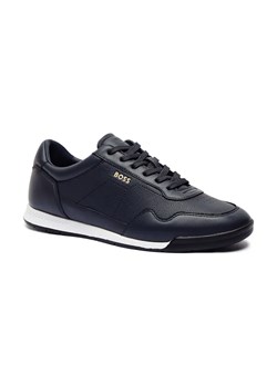 BOSS BLACK Sneakersy Titanium SL_ltgrpu | z dodatkiem skóry ze sklepu Gomez Fashion Store w kategorii Buty sportowe męskie - zdjęcie 184300673