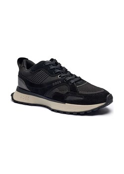 BOSS BLACK Sneakersy Jonah_Runn_knsdbu | z dodatkiem skóry ze sklepu Gomez Fashion Store w kategorii Buty sportowe męskie - zdjęcie 184300764