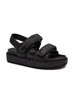 TORY BURCH Sandały KIRA | z dodatkiem skóry ze sklepu Gomez Fashion Store w kategorii Sandały damskie - zdjęcie 184300773
