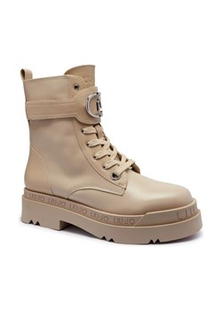 Liu Jo Skórzane botki LOVE 57 ze sklepu Gomez Fashion Store w kategorii Botki - zdjęcie 184300861