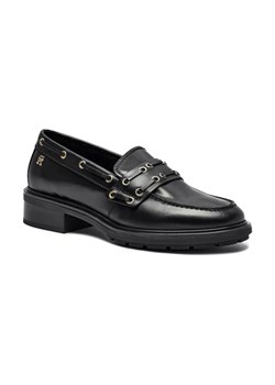 Tommy Hilfiger Skórzane loafersy Nautical Eyelets Leather ze sklepu Gomez Fashion Store w kategorii Półbuty damskie - zdjęcie 184300892