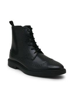 BOSS BLACK Skórzane buty Larry Halb brbu ze sklepu Gomez Fashion Store w kategorii Buty zimowe męskie - zdjęcie 184300910