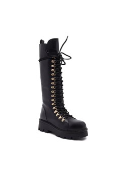 TWINSET Skórzane oficerki ze sklepu Gomez Fashion Store w kategorii Kozaki damskie - zdjęcie 184300913