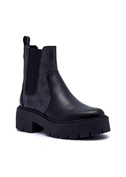 Guess Sztyblety | z dodatkiem skóry ze sklepu Gomez Fashion Store w kategorii Botki - zdjęcie 184300982
