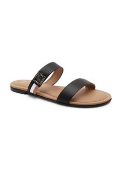 BOSS BLACK Skórzane klapki Millie ze sklepu Gomez Fashion Store w kategorii Klapki damskie - zdjęcie 184301034