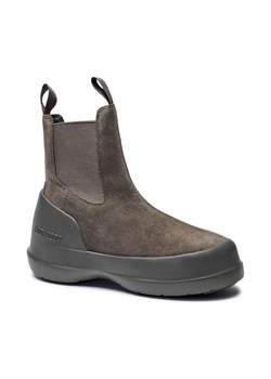 Moon Boot Skórzane sztyblety LUNA ze sklepu Gomez Fashion Store w kategorii Botki - zdjęcie 184301360