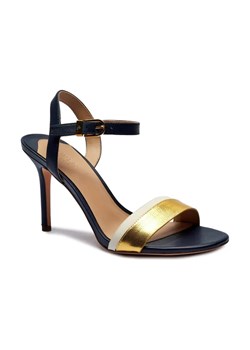 LAUREN RALPH LAUREN Skórzane sandały na szpilce GWEN II ze sklepu Gomez Fashion Store w kategorii Sandały damskie - zdjęcie 184301362