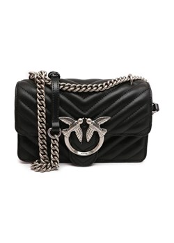 Pinko Skórzana torebka na ramię Love One Mini ze sklepu Gomez Fashion Store w kategorii Listonoszki - zdjęcie 184301394
