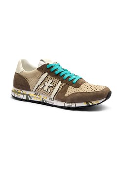 Premiata Sneakersy ERIC | z dodatkiem skóry ze sklepu Gomez Fashion Store w kategorii Buty sportowe męskie - zdjęcie 184301482