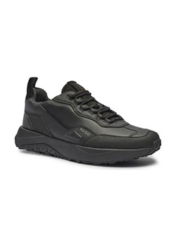 HUGO Sneakersy Kane_Runn | z dodatkiem skóry ze sklepu Gomez Fashion Store w kategorii Buty sportowe męskie - zdjęcie 184301540