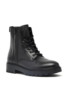Calvin Klein Jeans Skórzane buty combat mid laceup ze sklepu Gomez Fashion Store w kategorii Buty zimowe męskie - zdjęcie 184301573