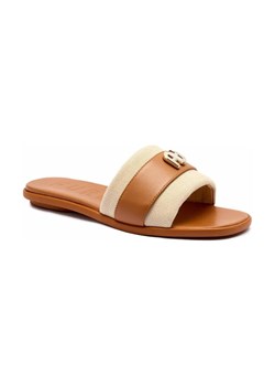 Furla Skórzane klapki CANVAS ze sklepu Gomez Fashion Store w kategorii Klapki damskie - zdjęcie 184301610