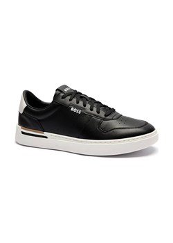 BOSS BLACK Skórzane sneakersy Clint_Tenn_ltvpN ze sklepu Gomez Fashion Store w kategorii Buty sportowe męskie - zdjęcie 184301644