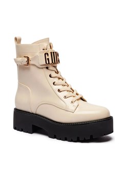 Guess Botki VAIRES | z dodatkiem skóry ze sklepu Gomez Fashion Store w kategorii Botki - zdjęcie 184301691